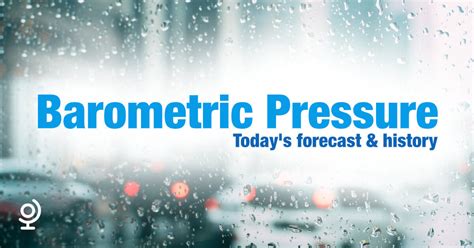 toronto barometric pressure forecast.